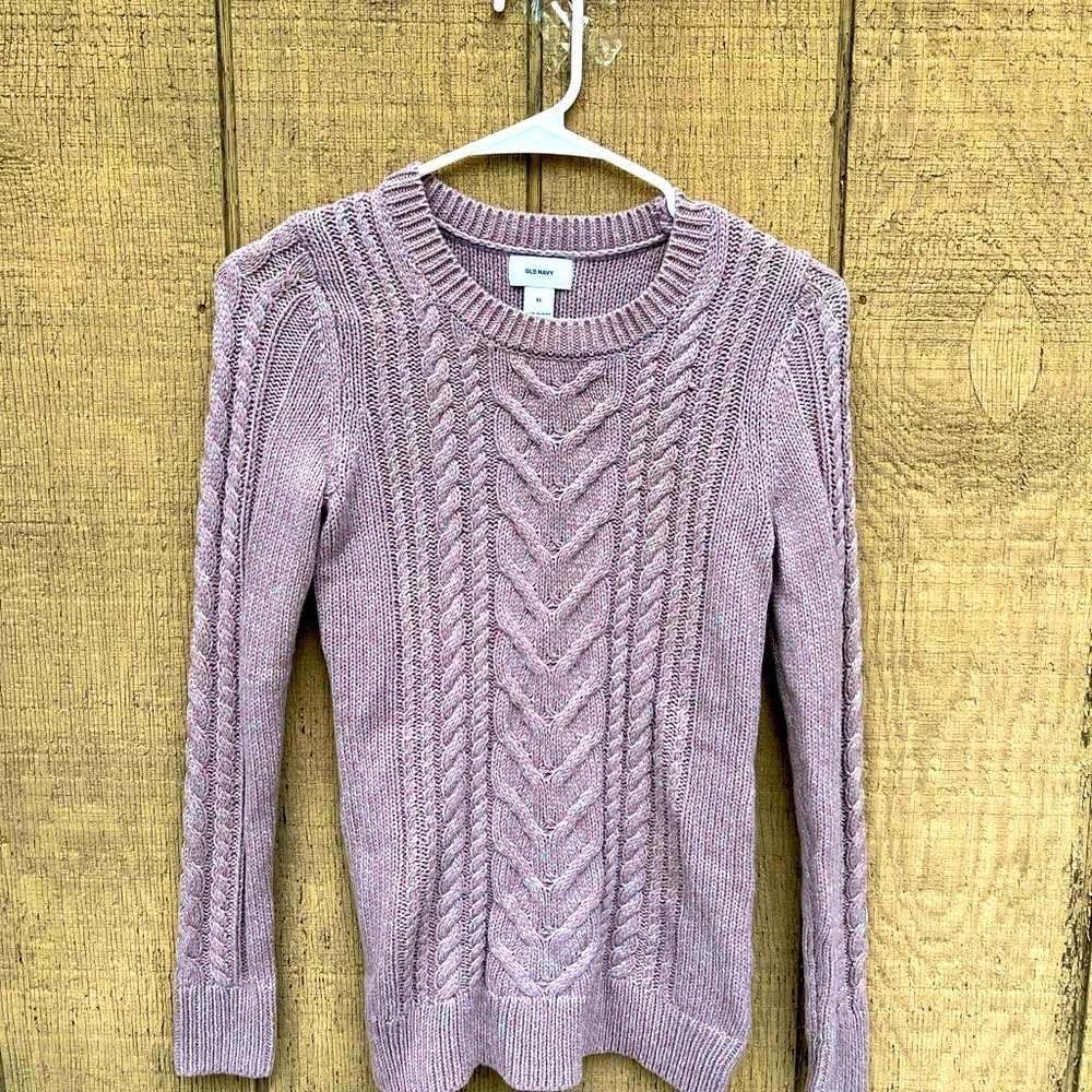 Girls Embroidered Cozy Sweater